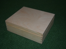 Dřevěná krabička na čaj - 9 boxů