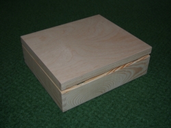 Dřevěná krabička na čaj - 9 boxů